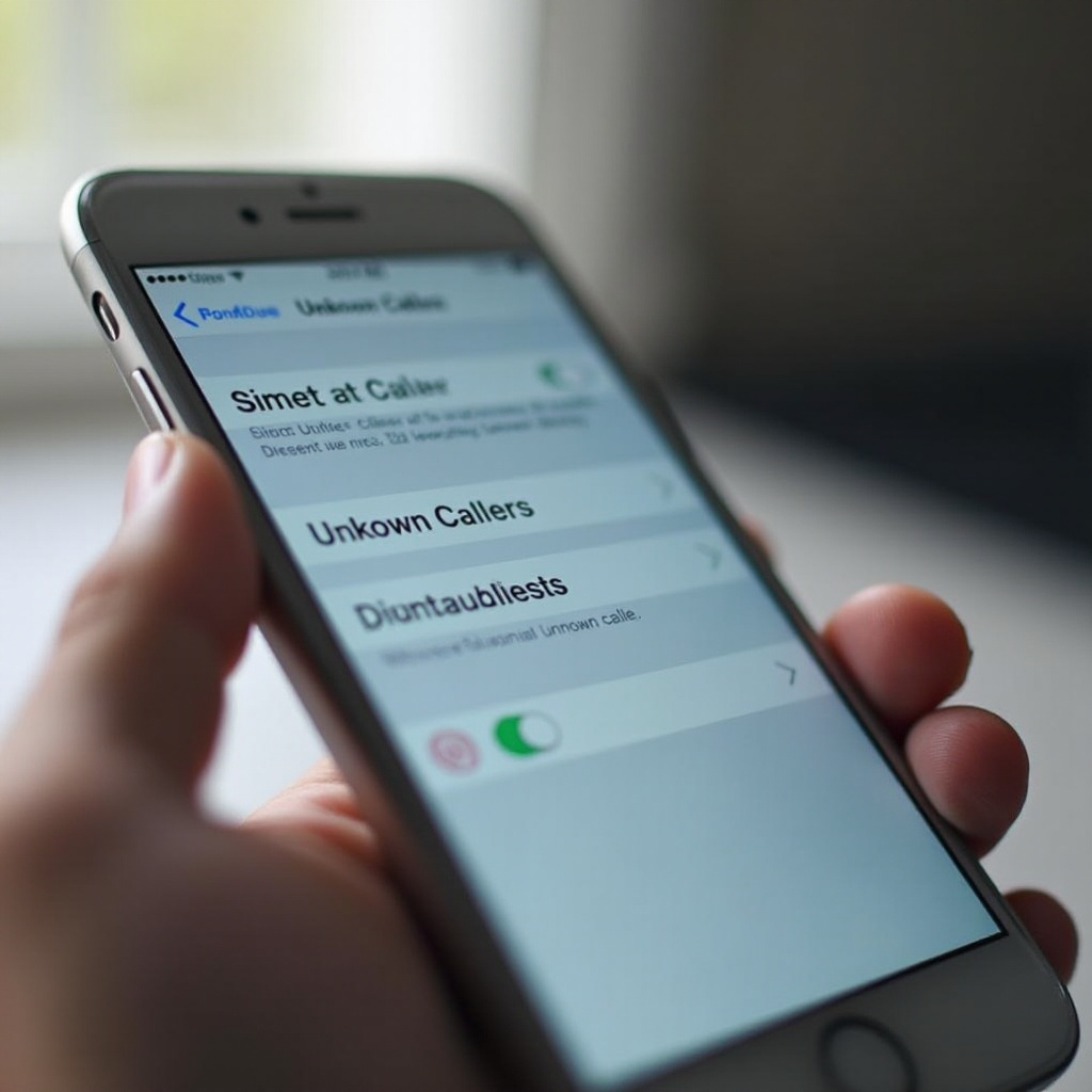 cómo desactivar el silencio de llamadas desconocidas en el iPhone