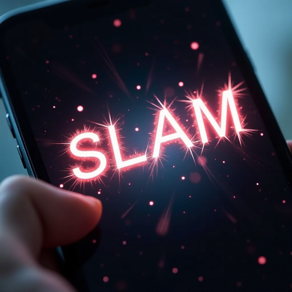 ¿cuál es el efecto slam en el iphone?