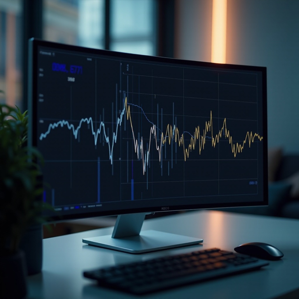 líneas verticales en el monitor de la computadora