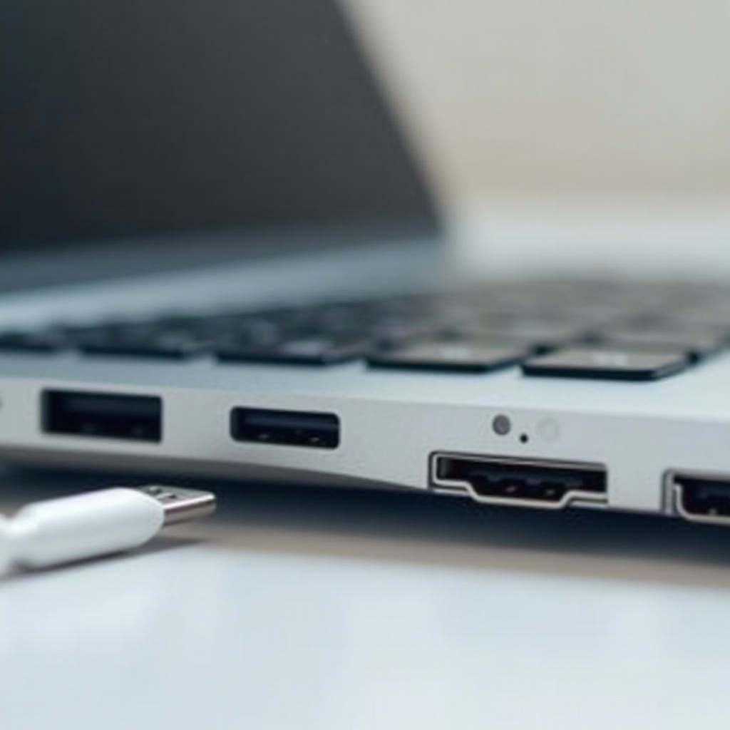 USB porty na laptopech
