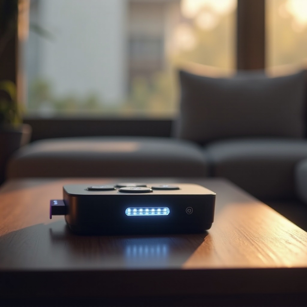 roku bliká bílé světlo a pak se vypne