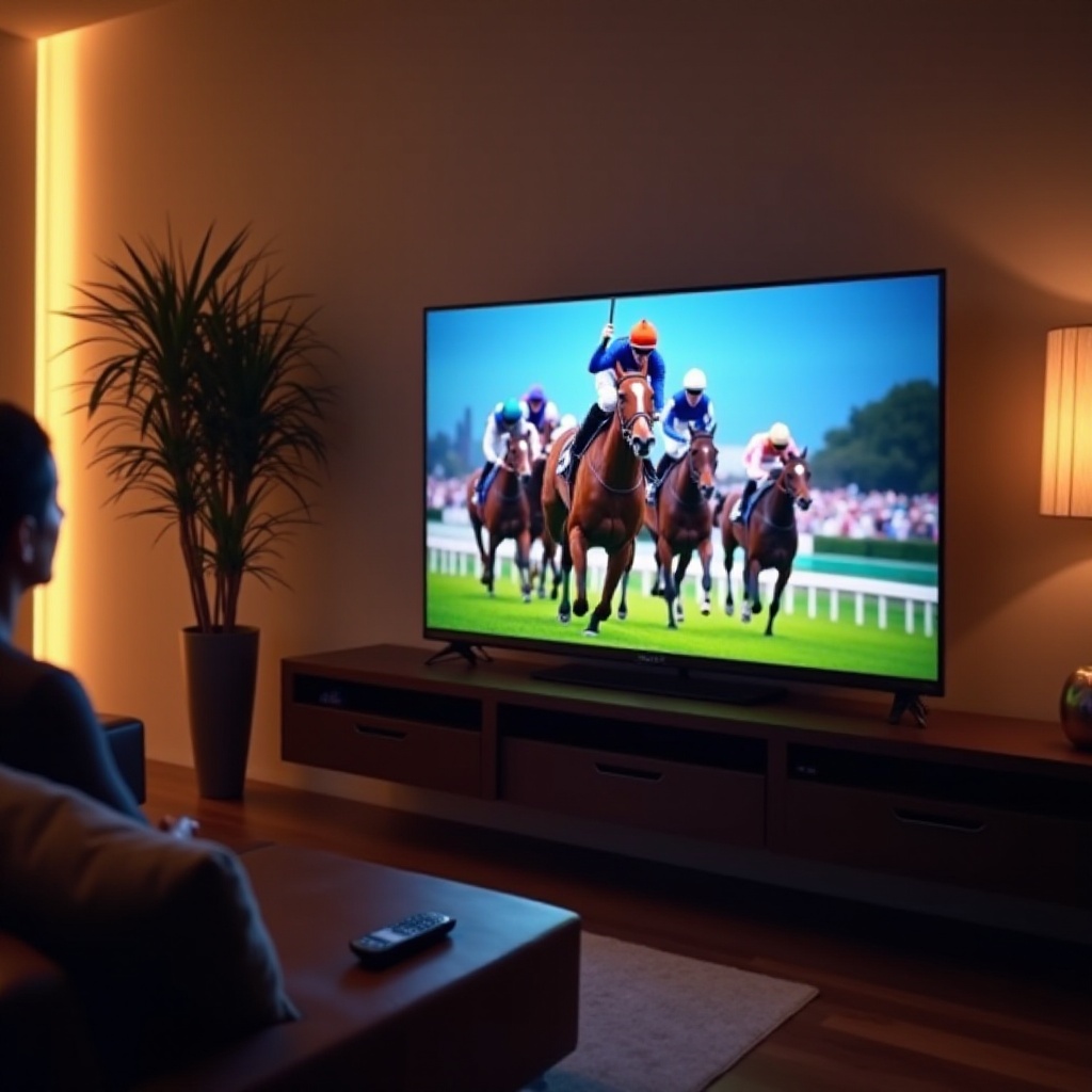 kung paano manood ng Racing TV sa smart TV