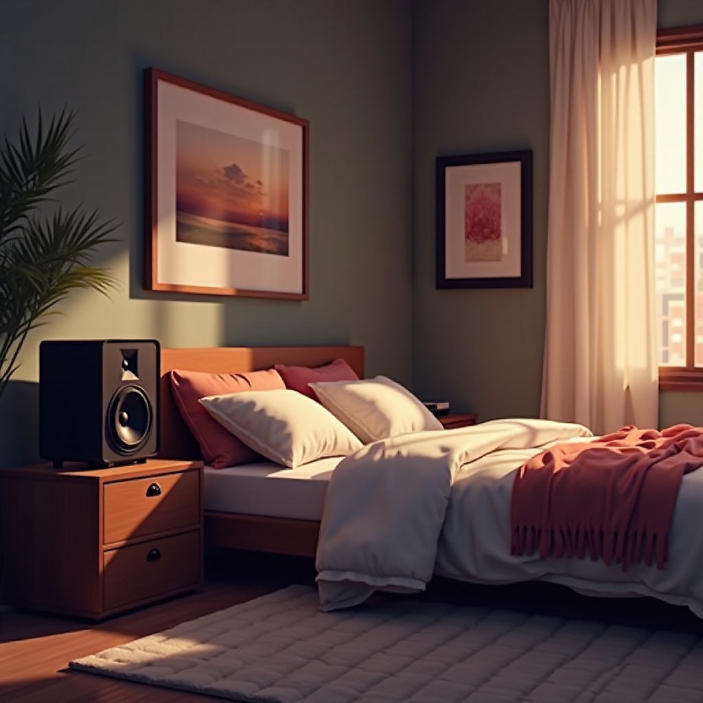 subwoofer ložnice