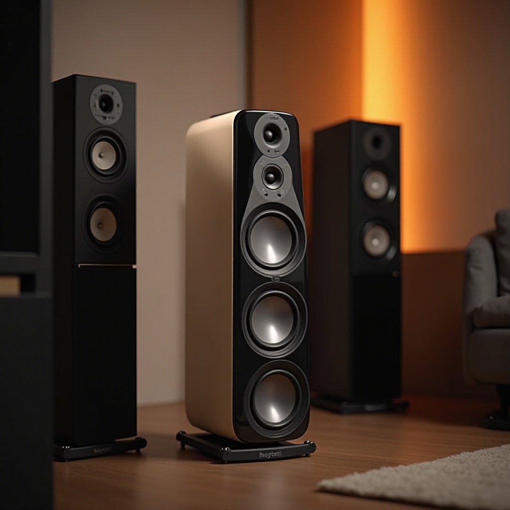 altavoz con radiador pasivo