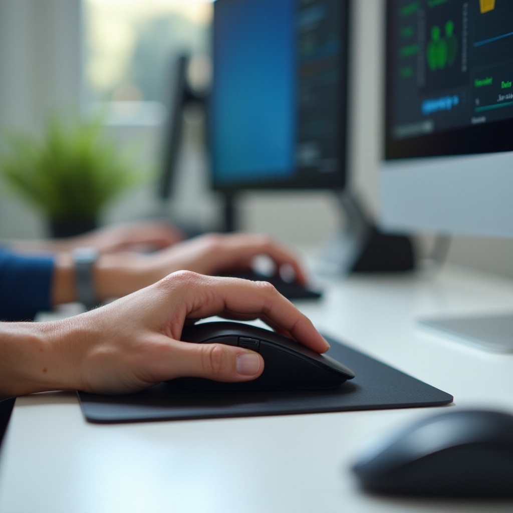 zpoždění bezdrátového myši