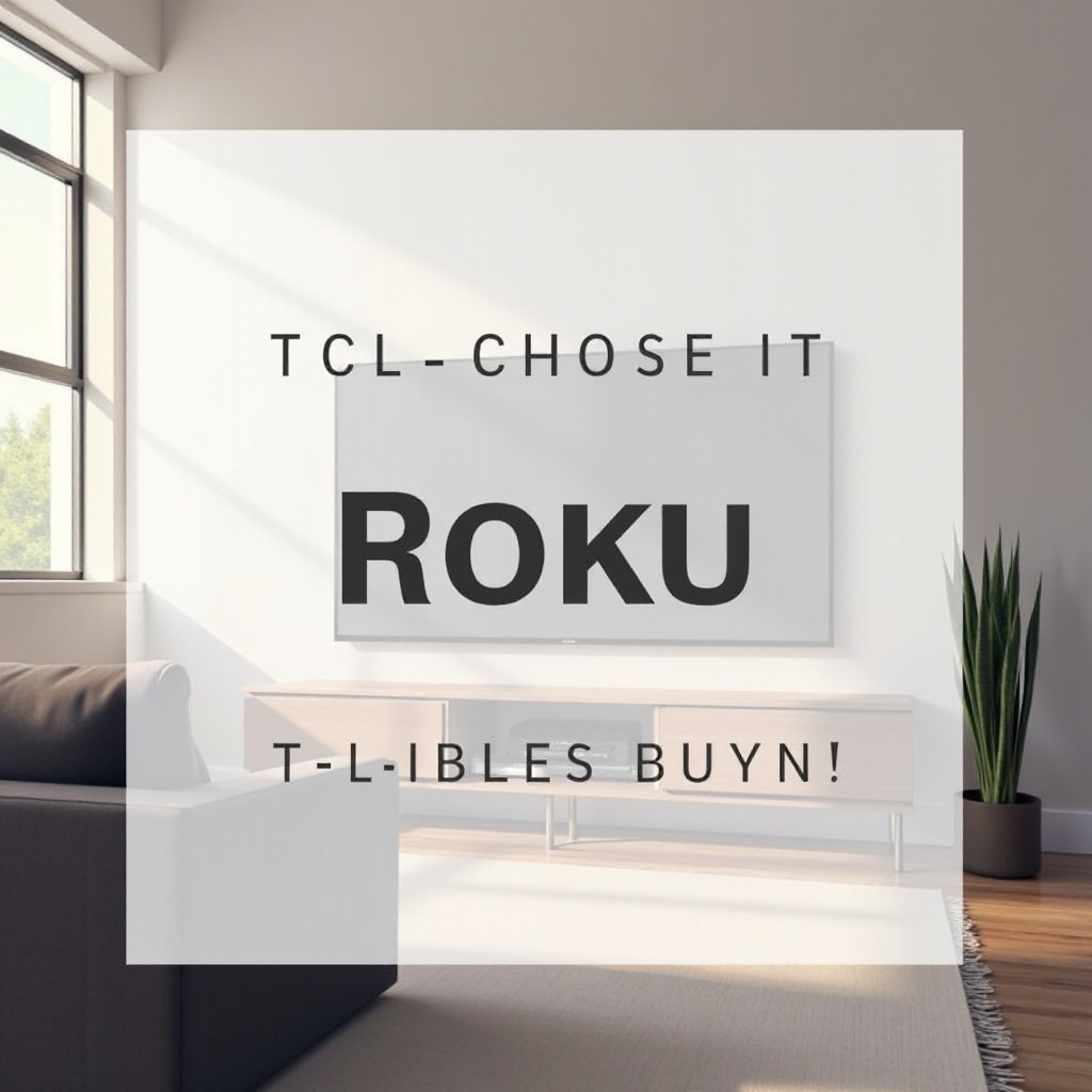 تلفاز TCL Roku بدون صورة