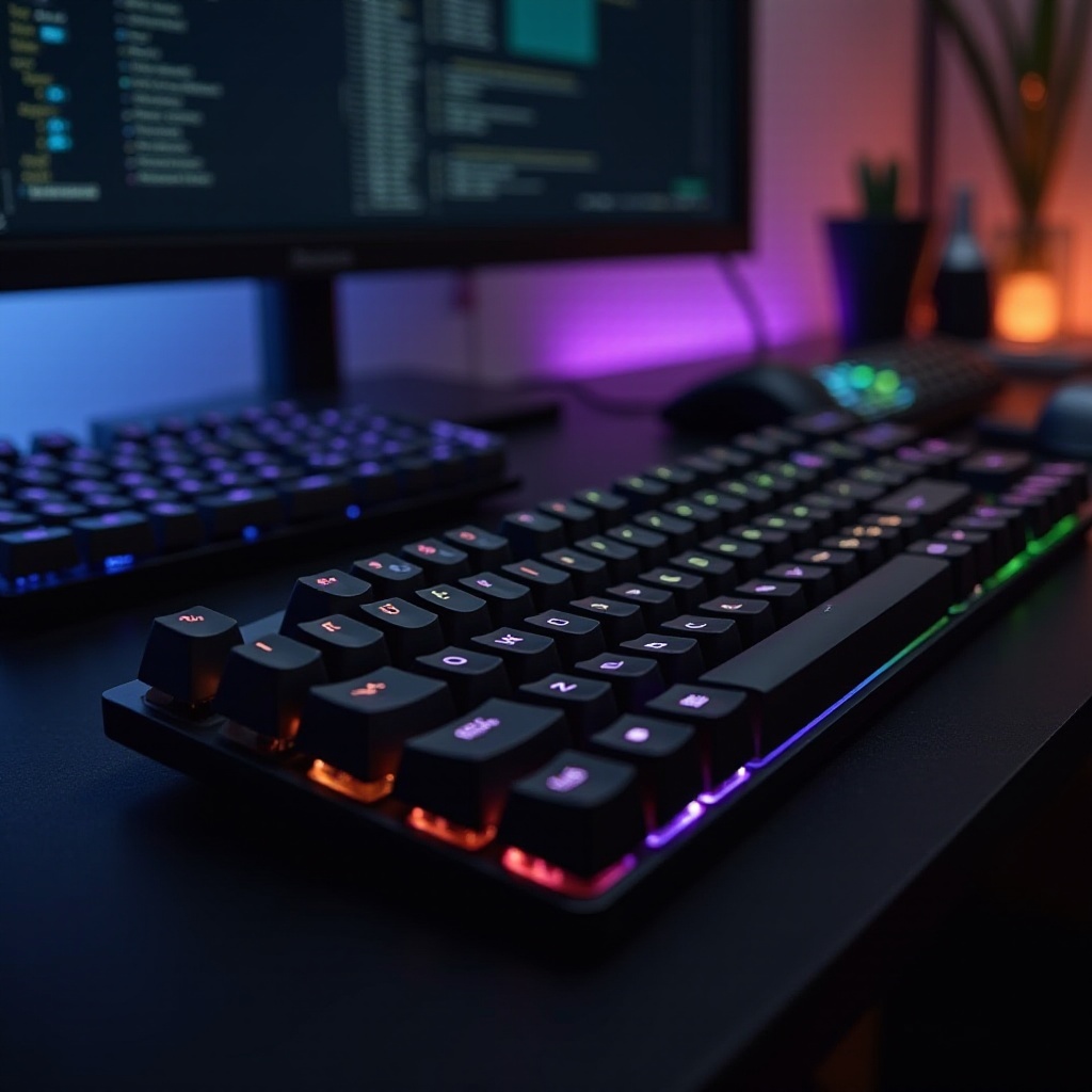 مقارنة لوحة مفاتيح دكي