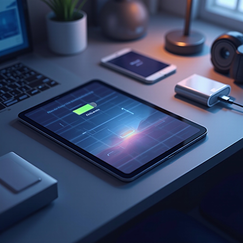 batería baja en el iPad