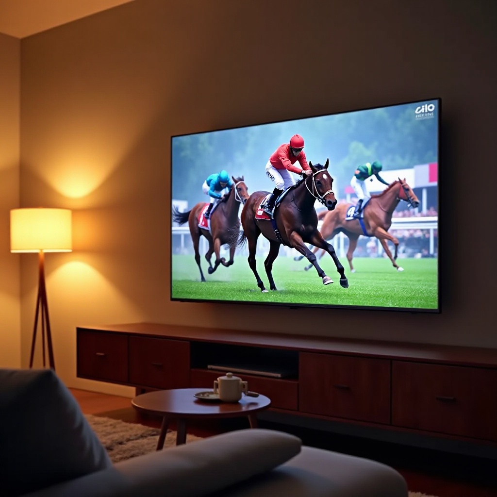 cómo ver Racing TV en un smart TV