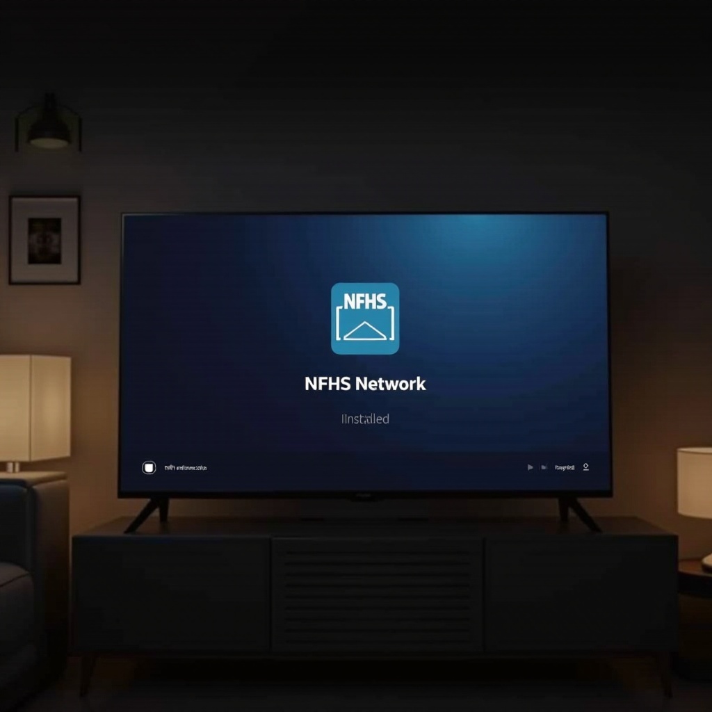 cómo ver la red nfhs en un televisor inteligente Vizio