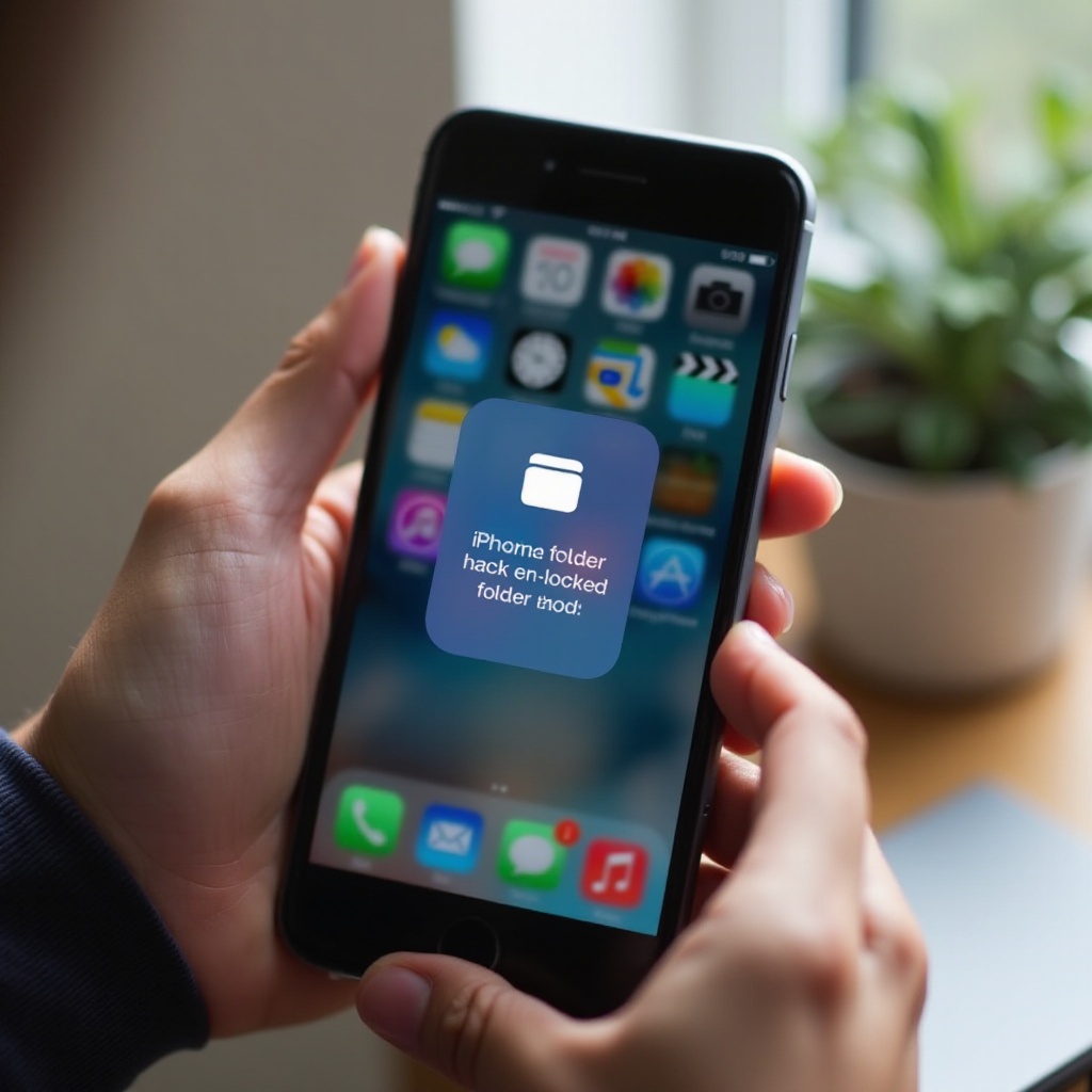 kung paano gumawa ng naka-lock na folder sa iPhone