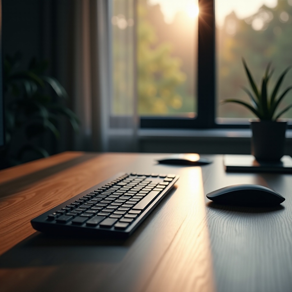 nejtišší klávesnice a myš