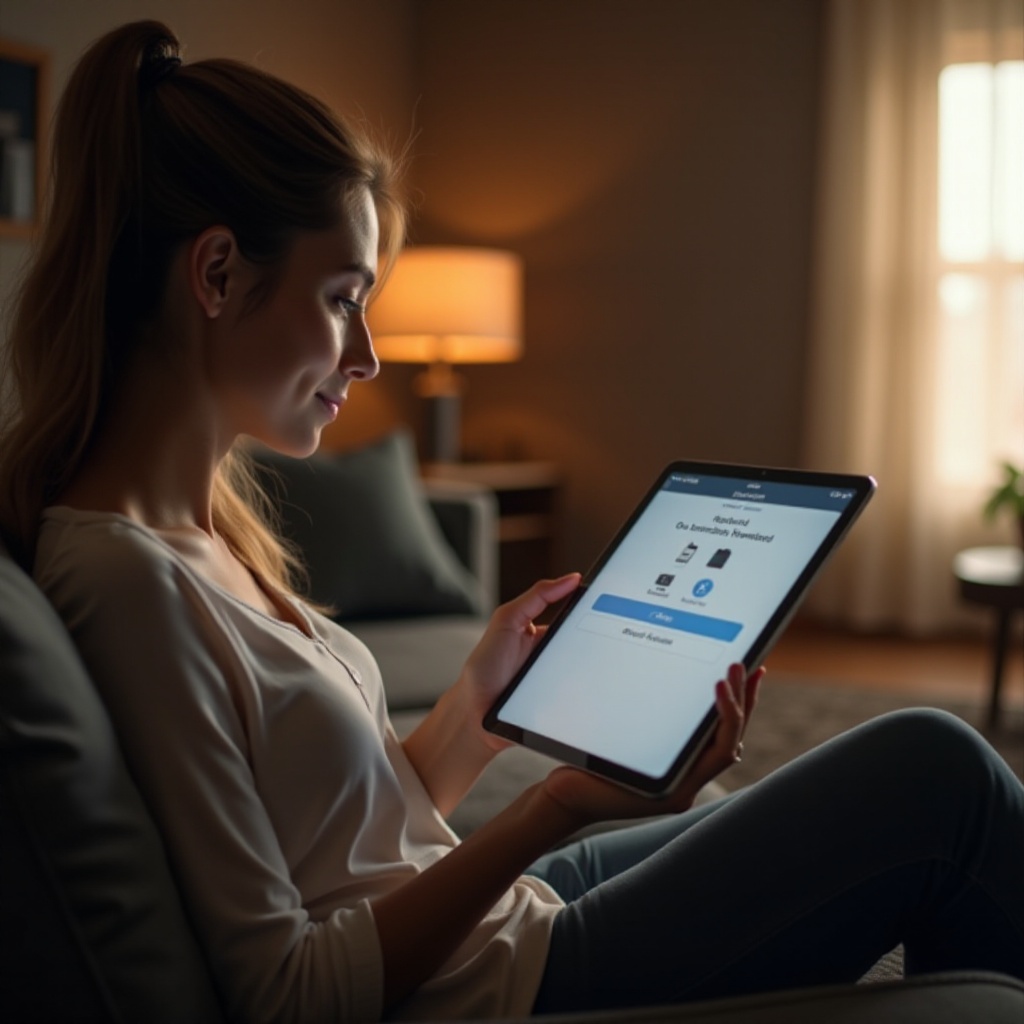 cómo restaurar una copia de seguridad en el iPad