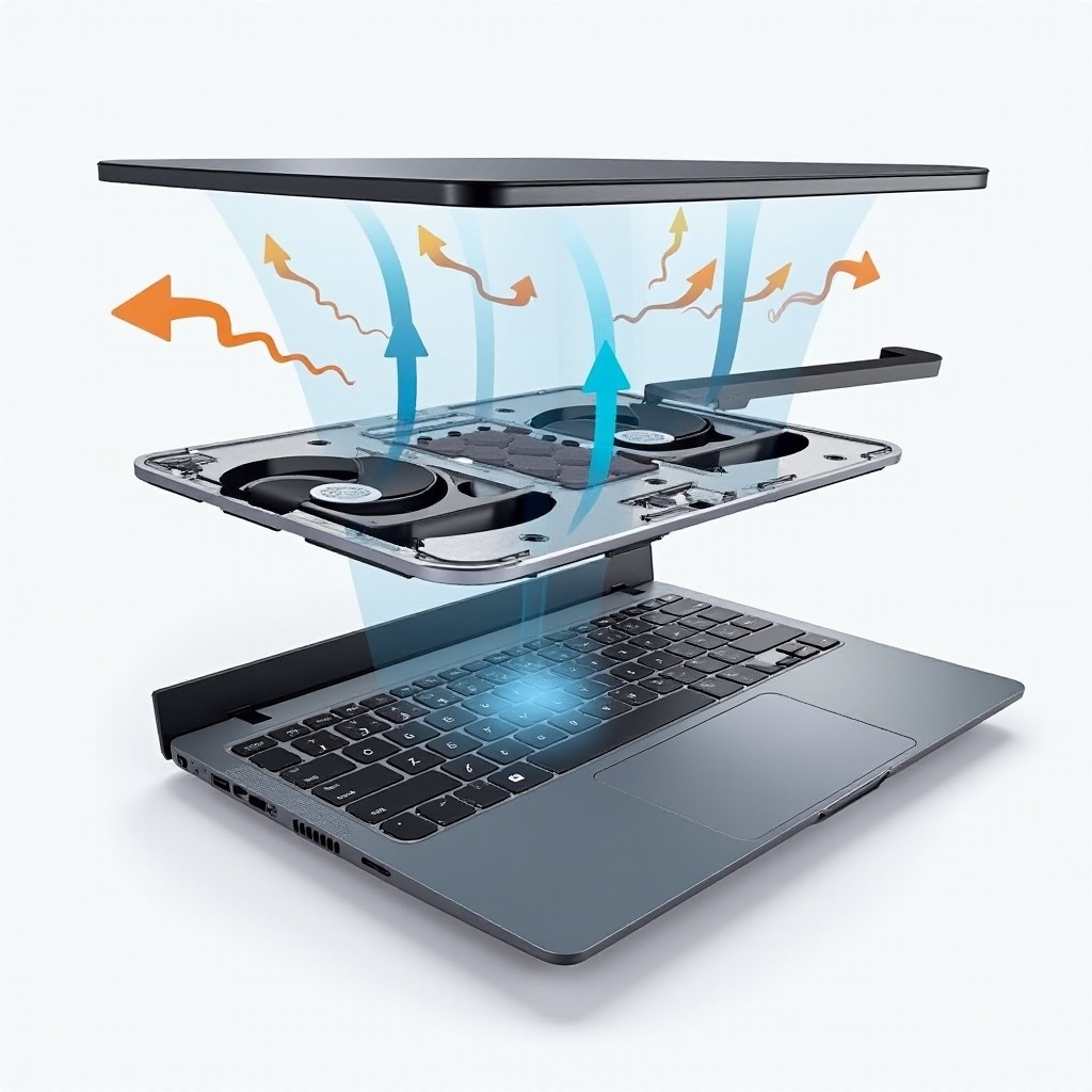 ¿Tiene el Chromebook un flujo de aire?