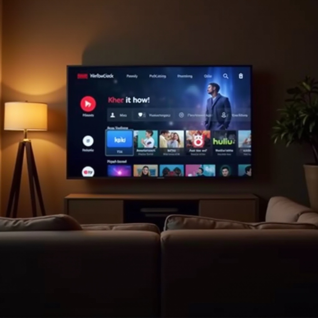 cómo ver videos en un televisor inteligente