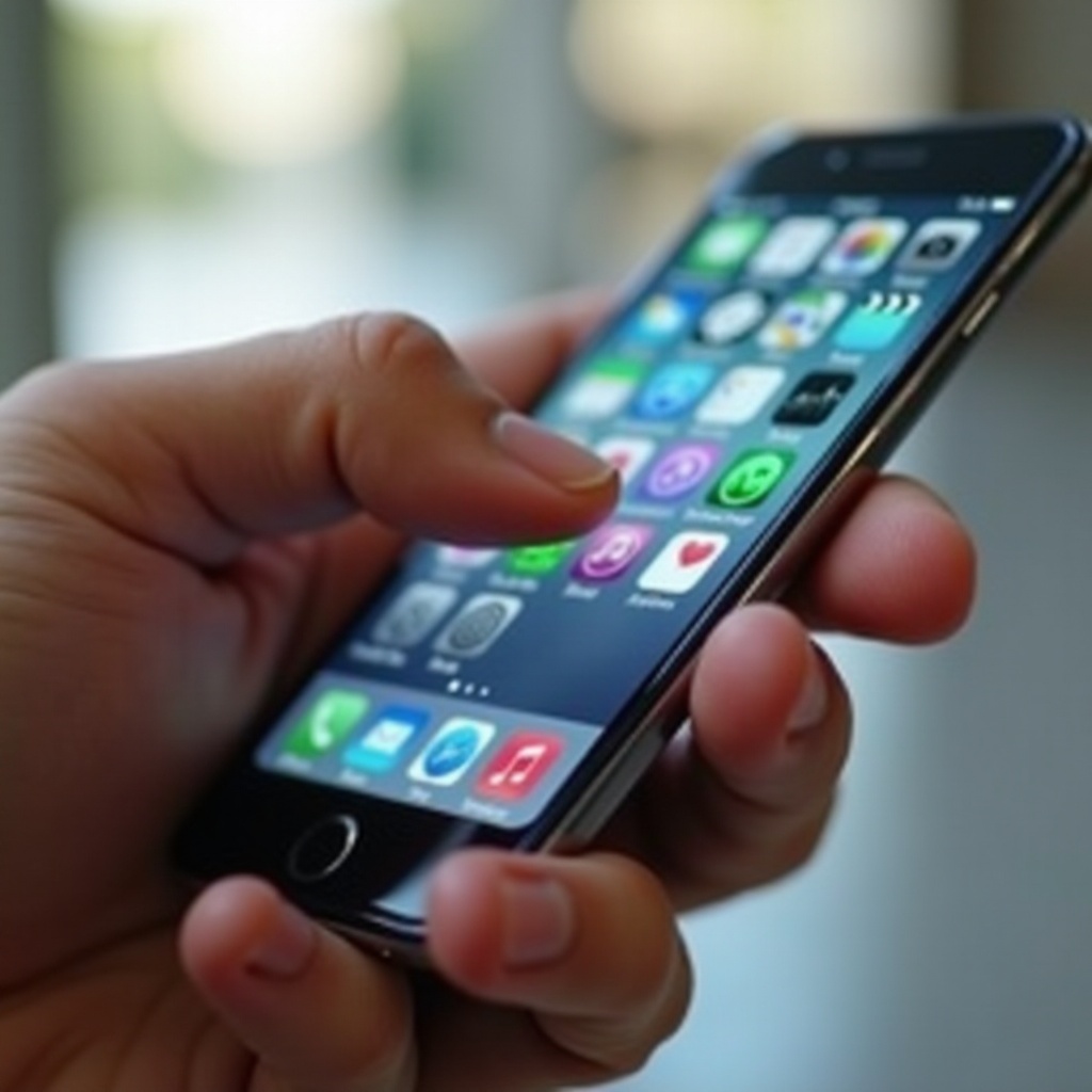 ميزات اللمس في الآيفون