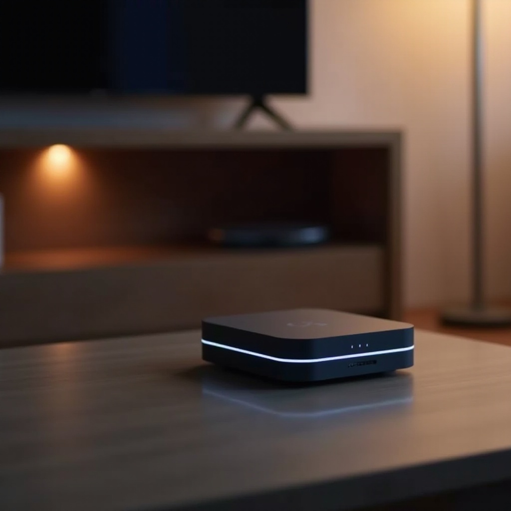 xumo box kumikislap na puting ilaw