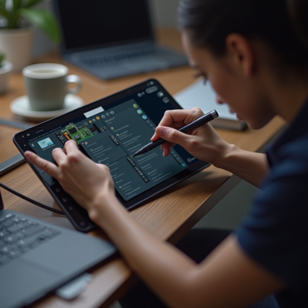 cómo cambiar la batería de una tableta Samsung