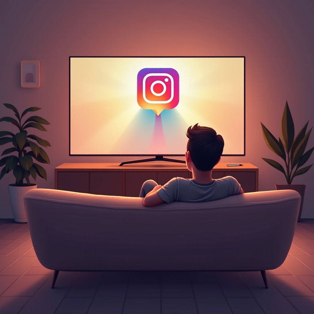 kung paano manood ng Instagram sa smart TV