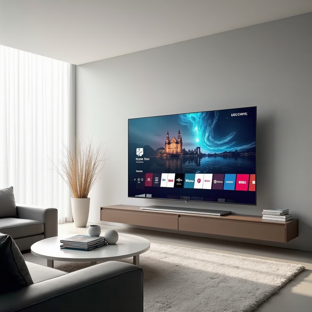 jak sledovat rozdělenou obrazovku na LG smart TV