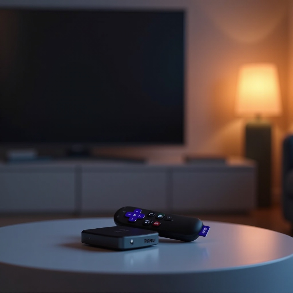 kumukutitap ng puting ilaw ang roku at pagkatapos ay namamatay