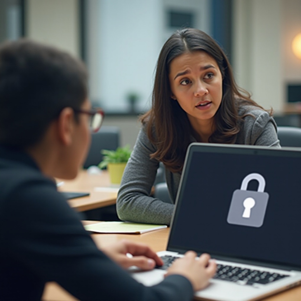 كيفية إلغاء قفل جهاز Chromebook المؤمَّن من قبل المسؤول