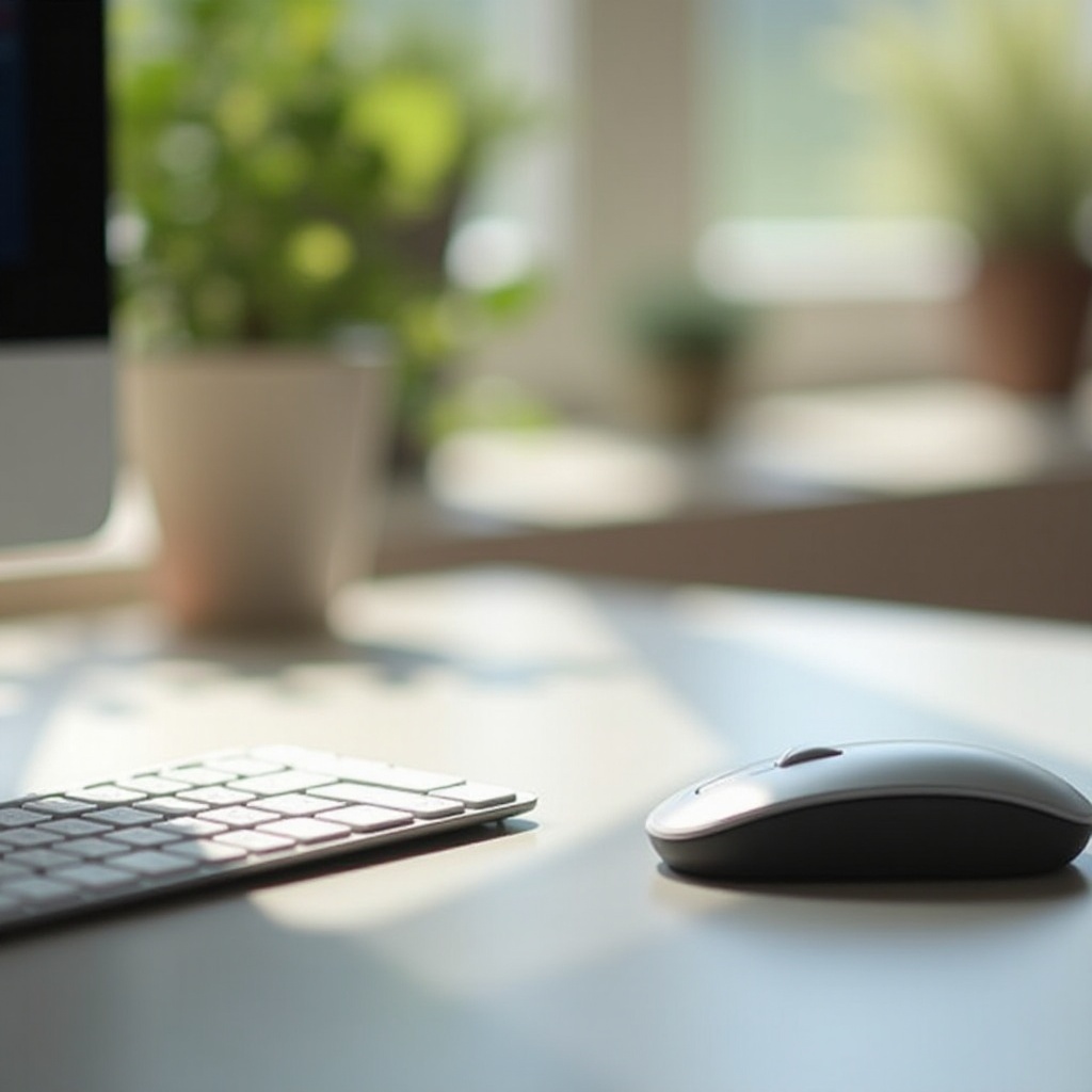 pinakatahimik na keyboard at mouse