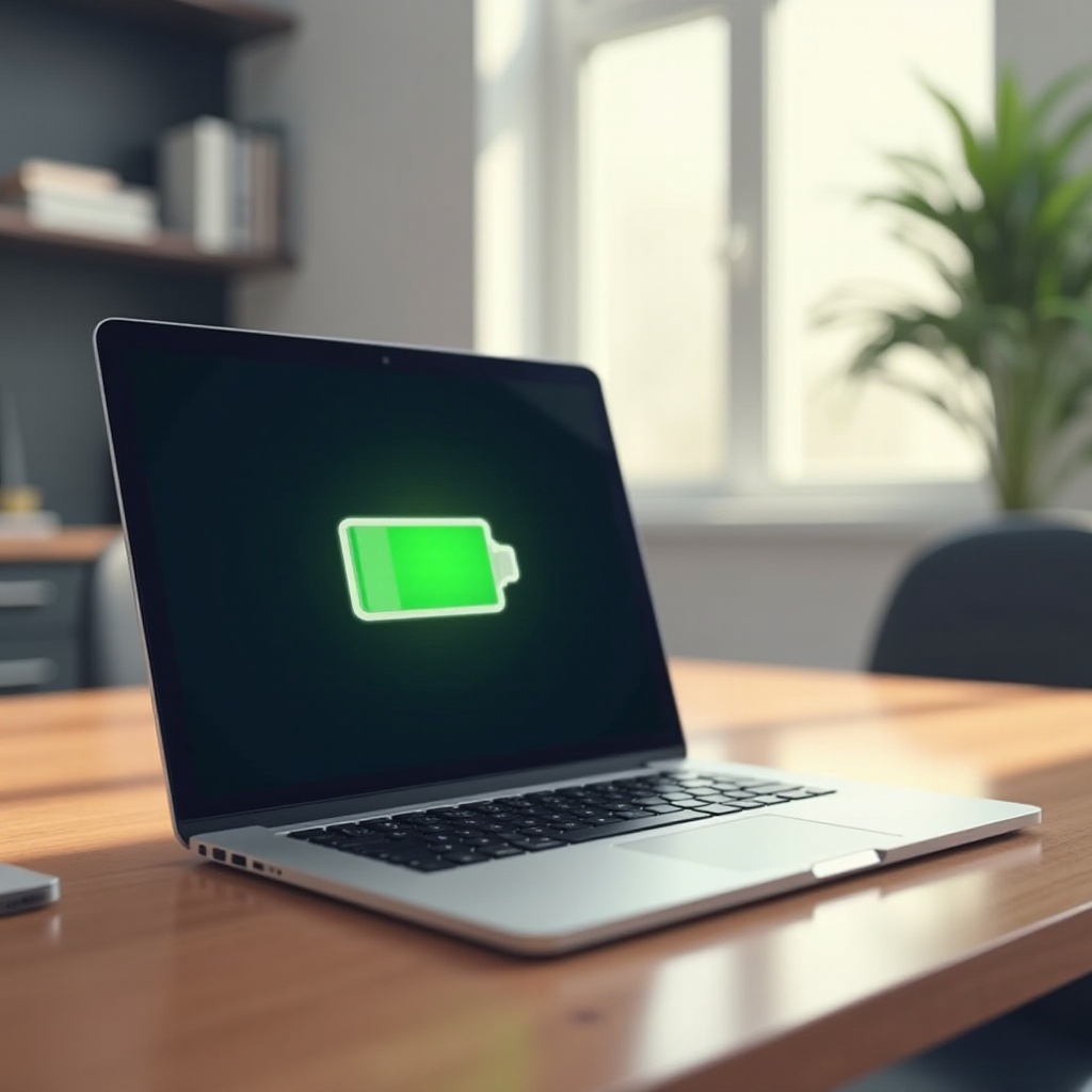 nízká baterie na iPadu