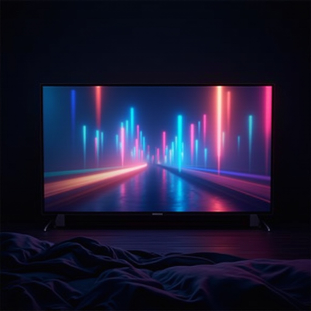 خطوط ملونة للتلفزيون