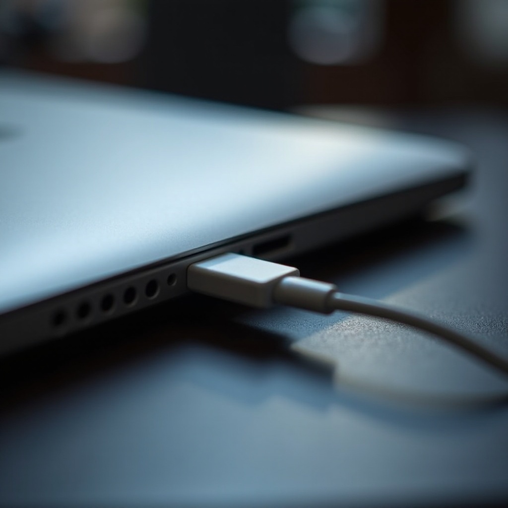 nabíjecí port na MacBooku nefunguje