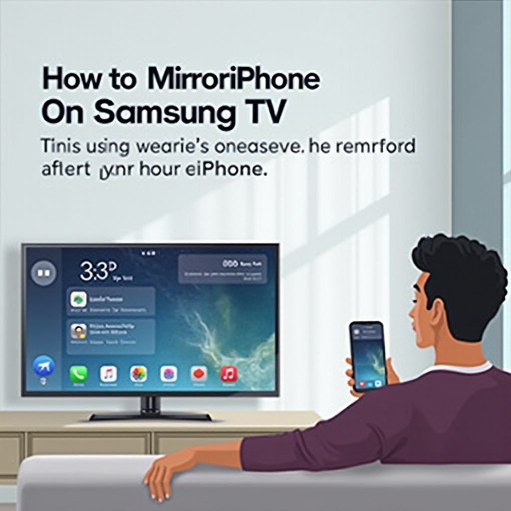 jak sledovat iPhone na Samsung Smart TV
