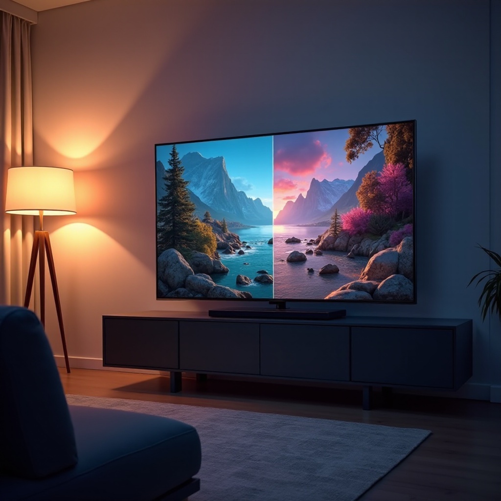 kung paano manood ng split screen sa lg smart tv