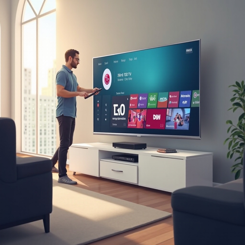 jak sledovat satelitní televizi na LG Smart TV